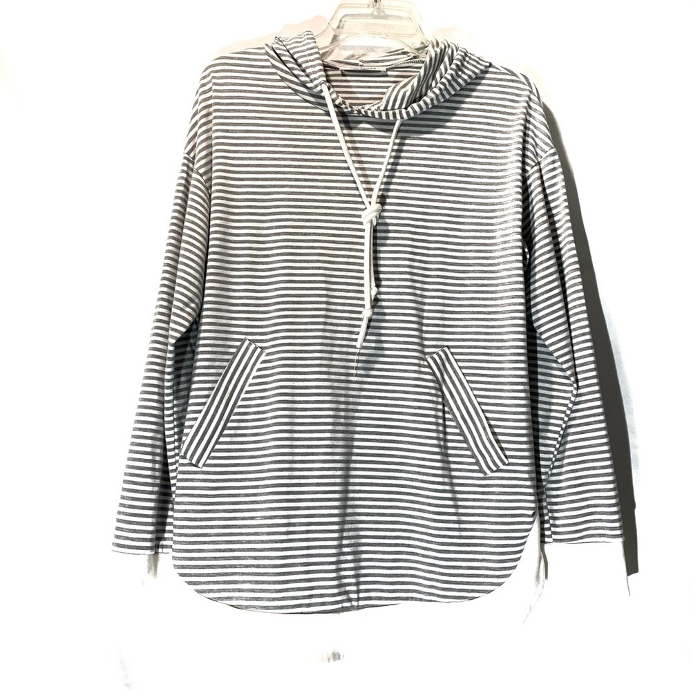Ces Femme Striped Sweatshirt Small